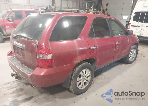 2003 Acura Mdx z USA, uszkodzony, nr VIN 2HNYD18683H545234